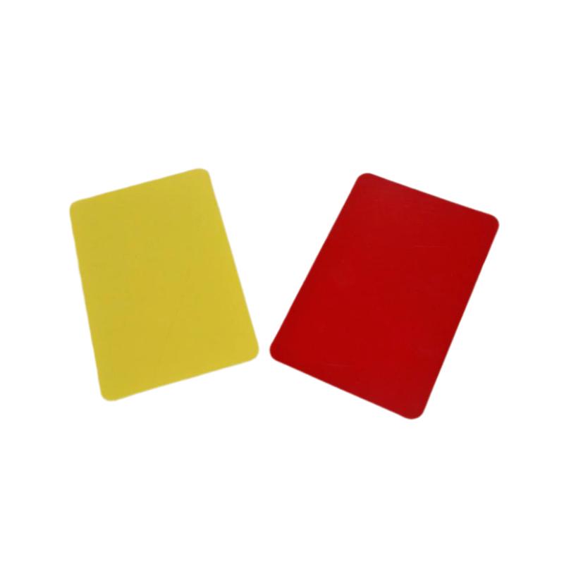 Referee Coloured Cards For Football & Sports 1