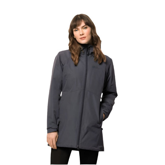 Jack Wolfskin Heidelstein Insulated Women's Waterproof Jacket - Graphite 1