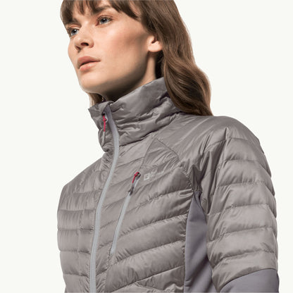 Jack Wolfskin Nebelhorn Women's Down Hybrid Jacket - Seagull-Outback Trading - 5