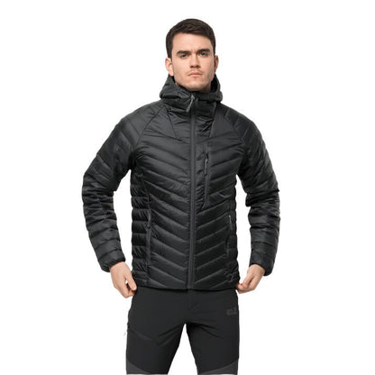 Jack Wolfskin Passamani Men's Down Hooded Jacket - Phantom 2