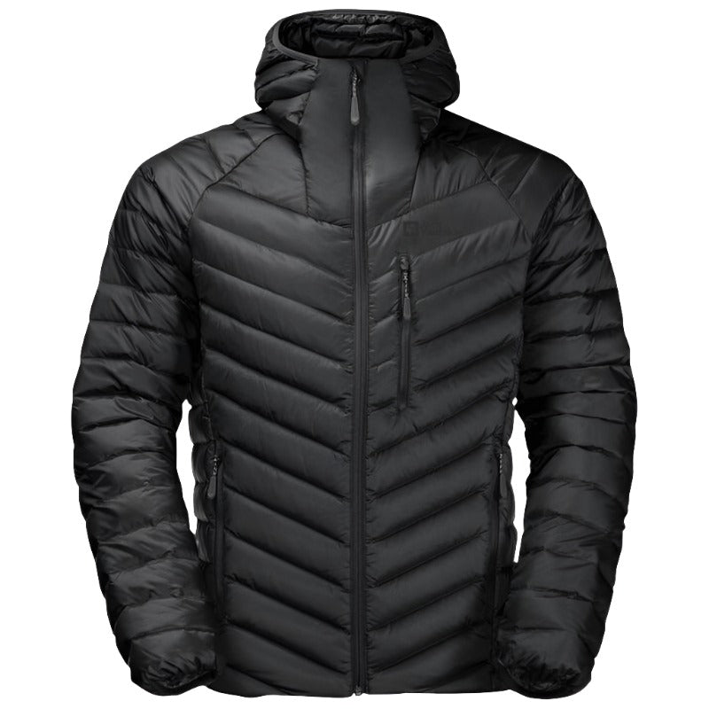 Jack Wolfskin Passamani Men's Down Hooded Jacket - Phantom 1