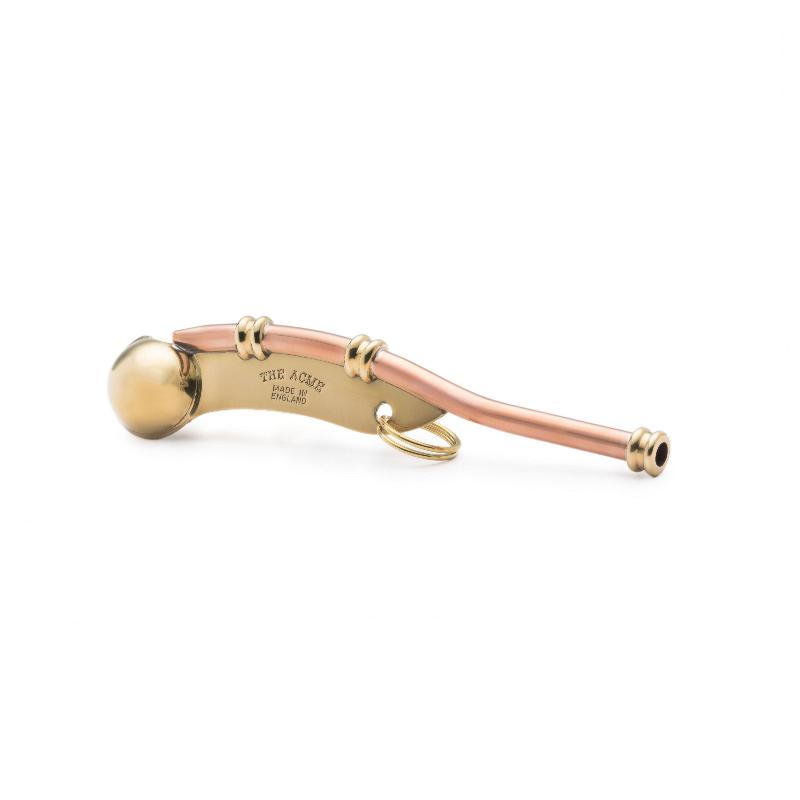 Acme Boatswain Pipe 12 Polished Brass