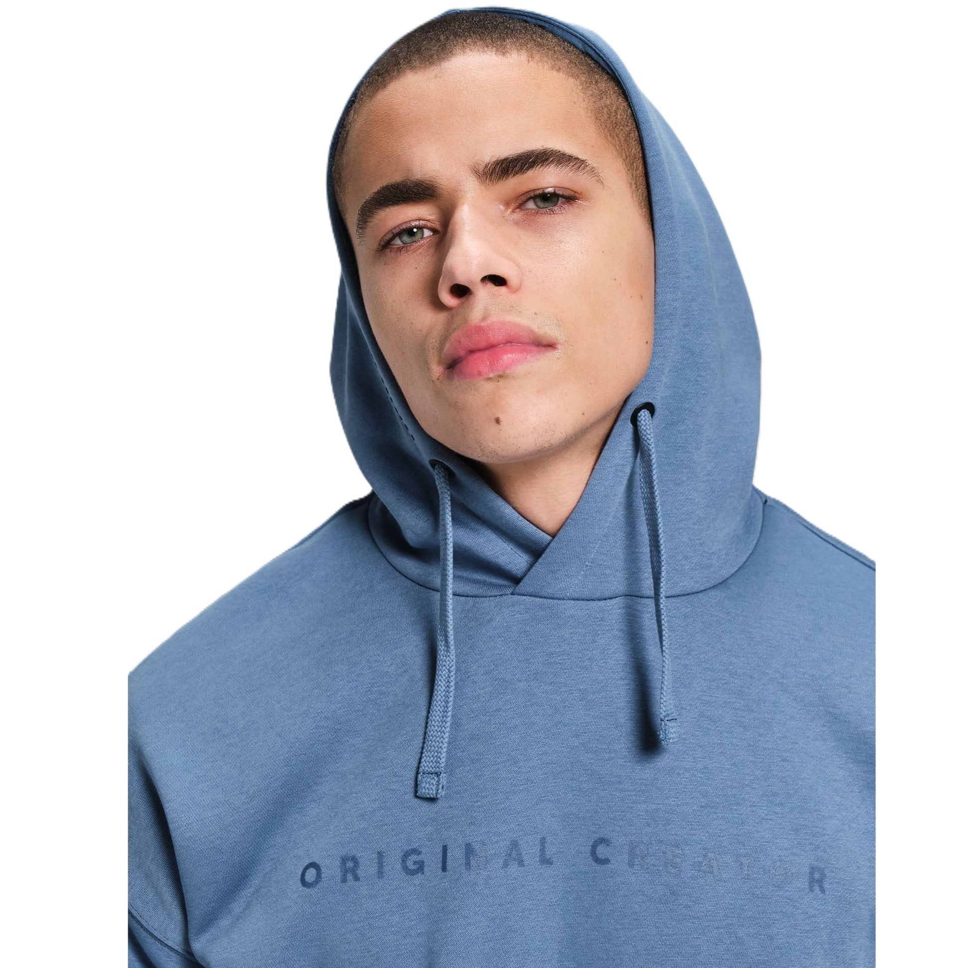 Original Creator Overhead Unisex Hoodie - Cerulean Blue