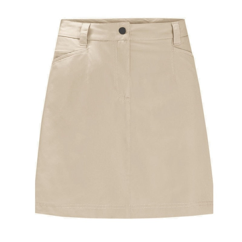 Jack Wolfskin Women's Sonora Skort - White Pepper-outback trading-4