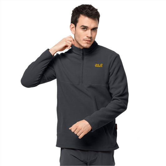 Jack Wolfskin Gecko Men's 1/4 Zip Fleece - Phantom 2