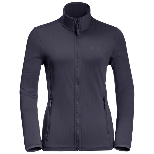 Jack Wolfskin Peak Grid Women's Fleece - Graphite