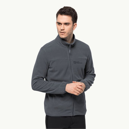 Jack Wolfskin Beilstein Men's Full Zip Fleece - Ebony