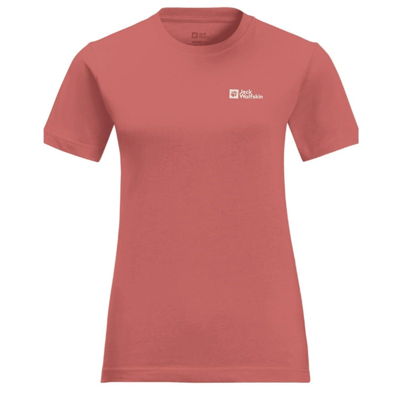 Jack Wolfskin Essential Tee Women's - Faded Rose 3