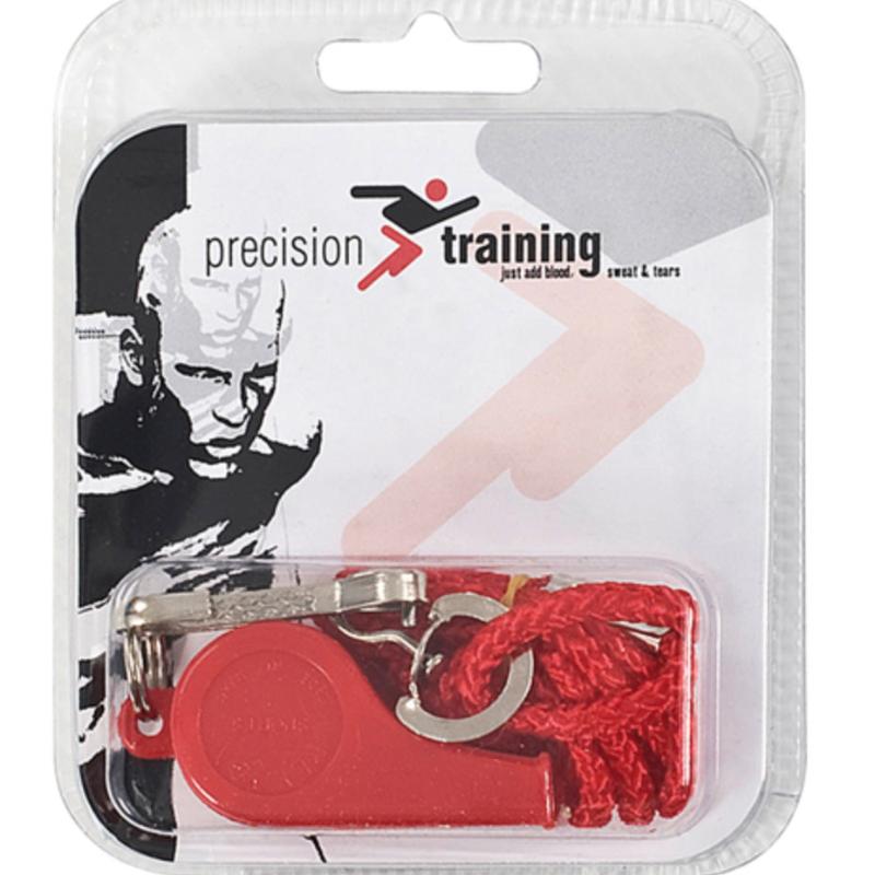 Precision Whistle With Lanyard Red