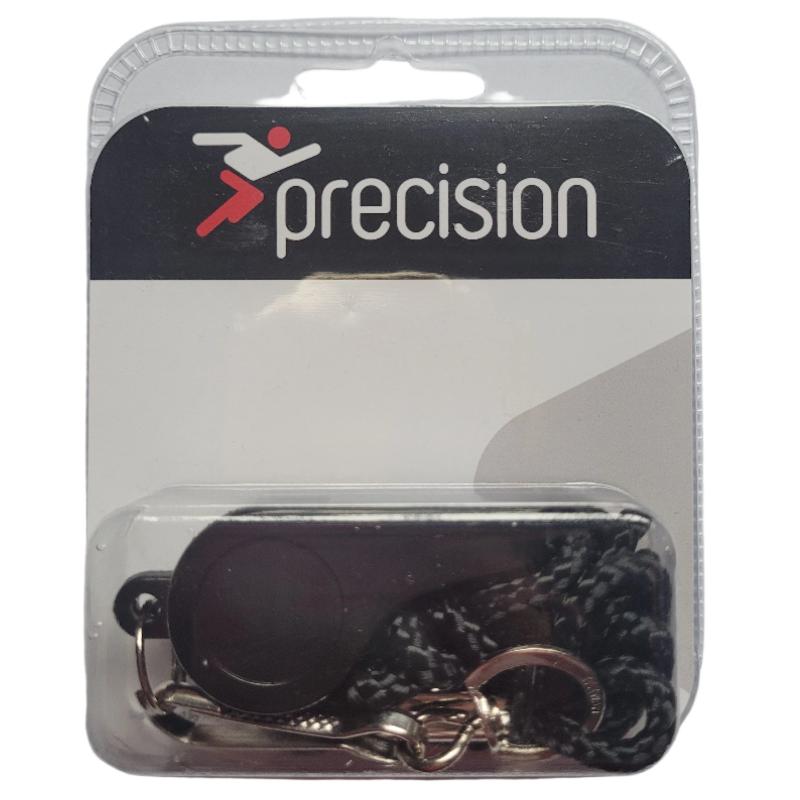 Precision Whistle With Lanyard Black