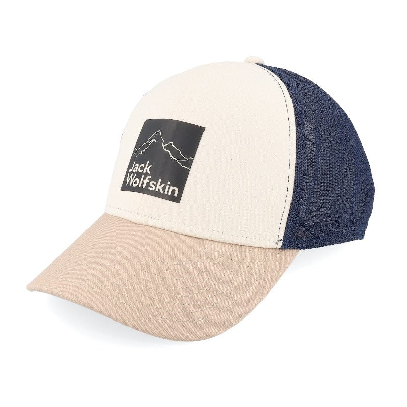 Jack Wolfskin Brand Cap - Egret 1