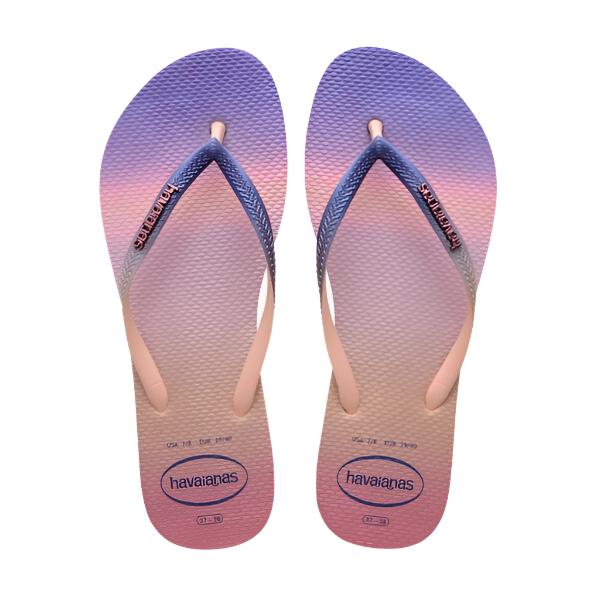 Havaianas Slim Gradient Sunset Womans FlipFlops - Ballet / Rose 1