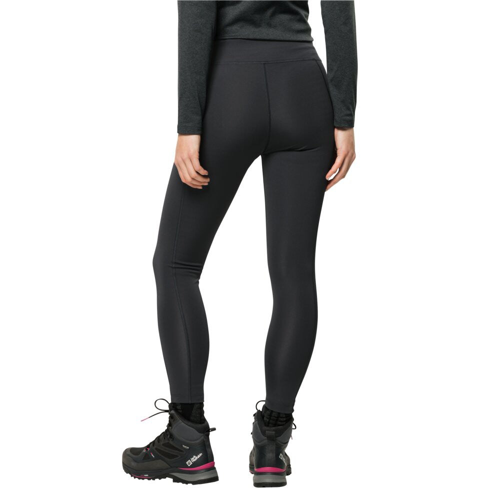 Jack Wolfskin Women's Iseler Tights- Graphite 3