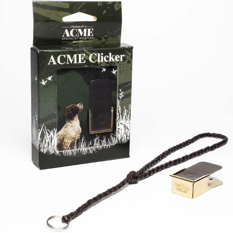 Acme Clicker 470 & 107.5 Leather Wrist Lanyard