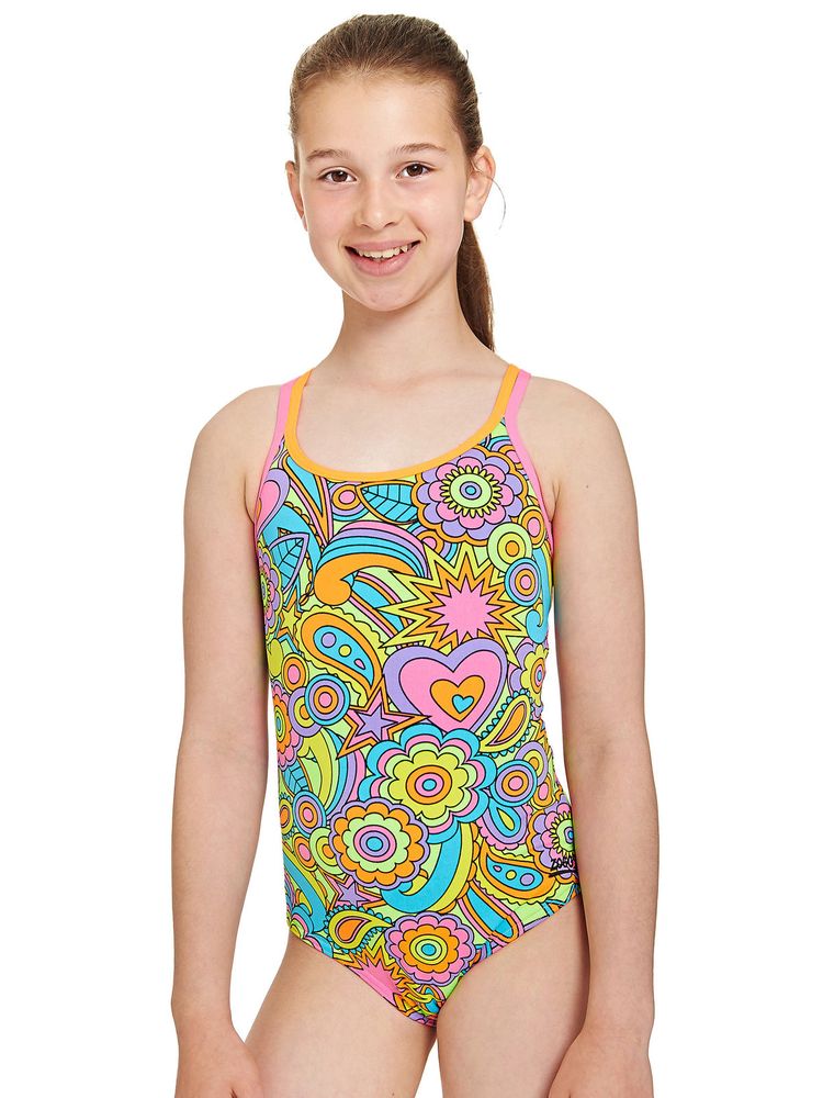 Zoggs Zesty Girls One Piece Swimsuit