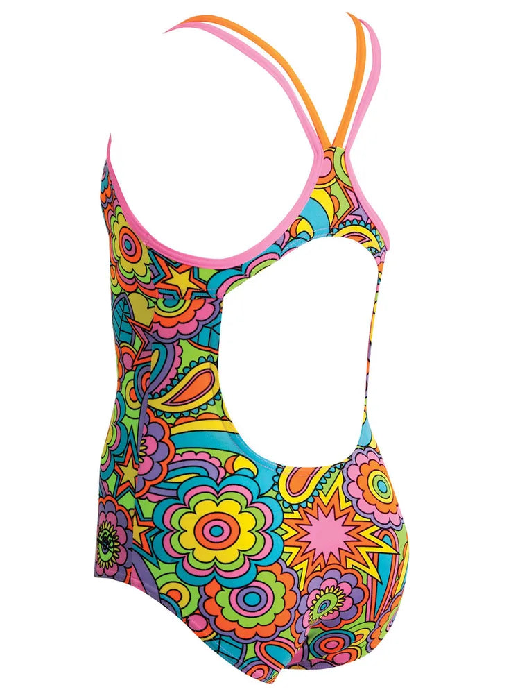 Zoggs Zesty Girls One Piece Swimsuit