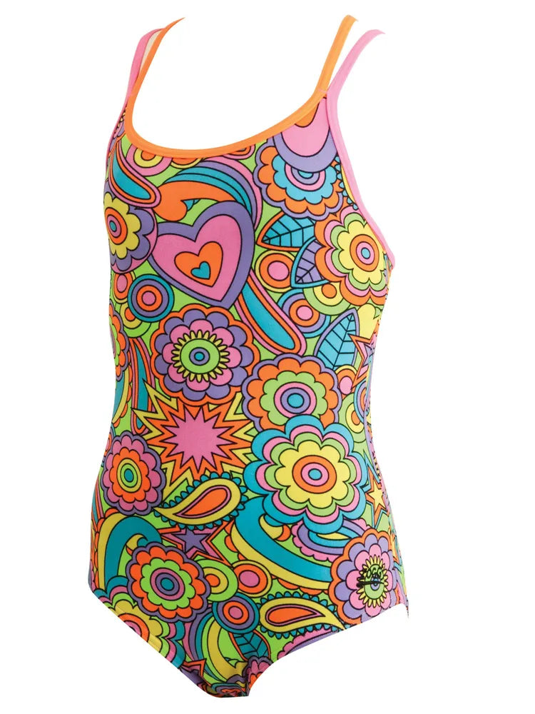 Zoggs Zesty Girls One Piece Swimsuit