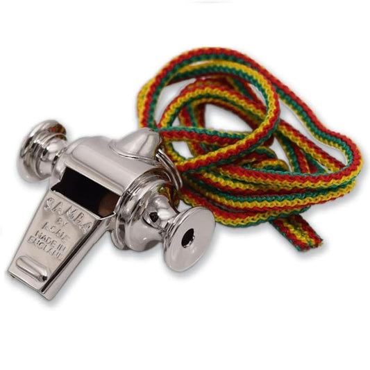 Acme Metal Samba 444 Carnival Whistle With Lanyard