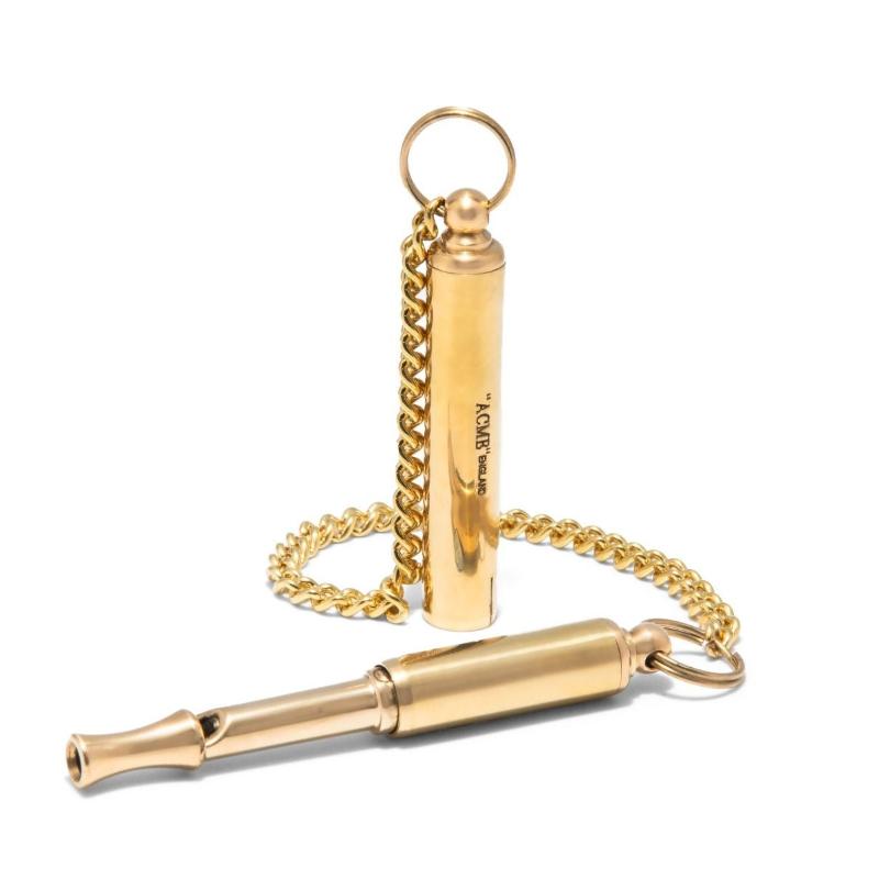 Acme 535 Silent Dog Whistle Polished Brass