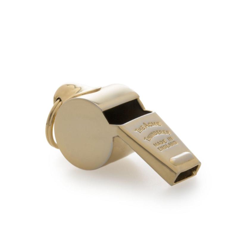 Acme Thunderer Small 60.5 Metal Whistle Polished Brass