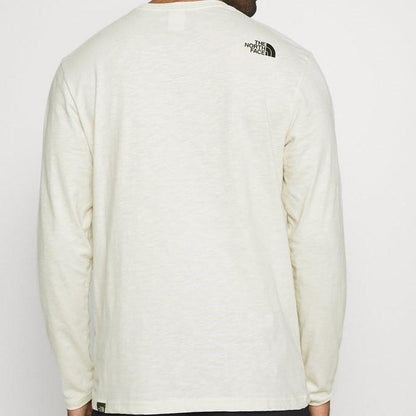 The North Face Tissaack Long Sleeve Tee - Vintage White-Shirts & Tops-Outback Trading