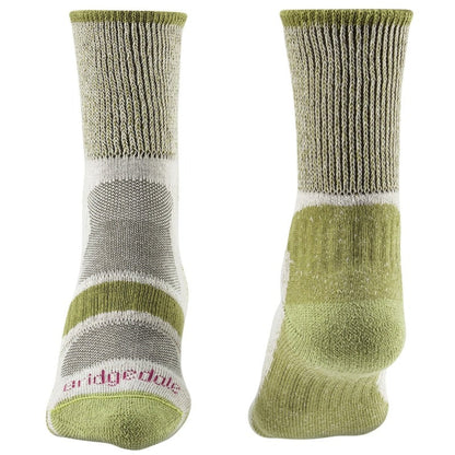 Bridgedale Coolfusion Light Hiker Women's Socks Spring Green 1