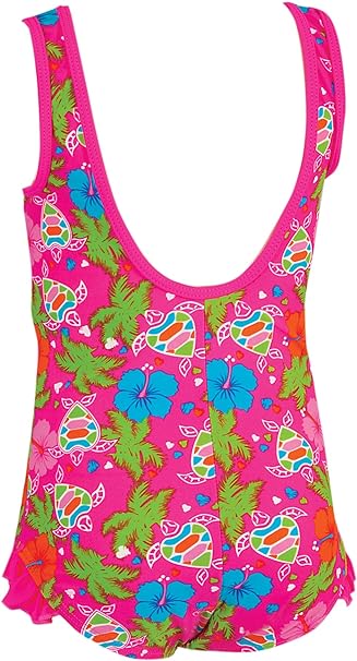 Zoggs Carnival Scoopback Girls Swimming Costume