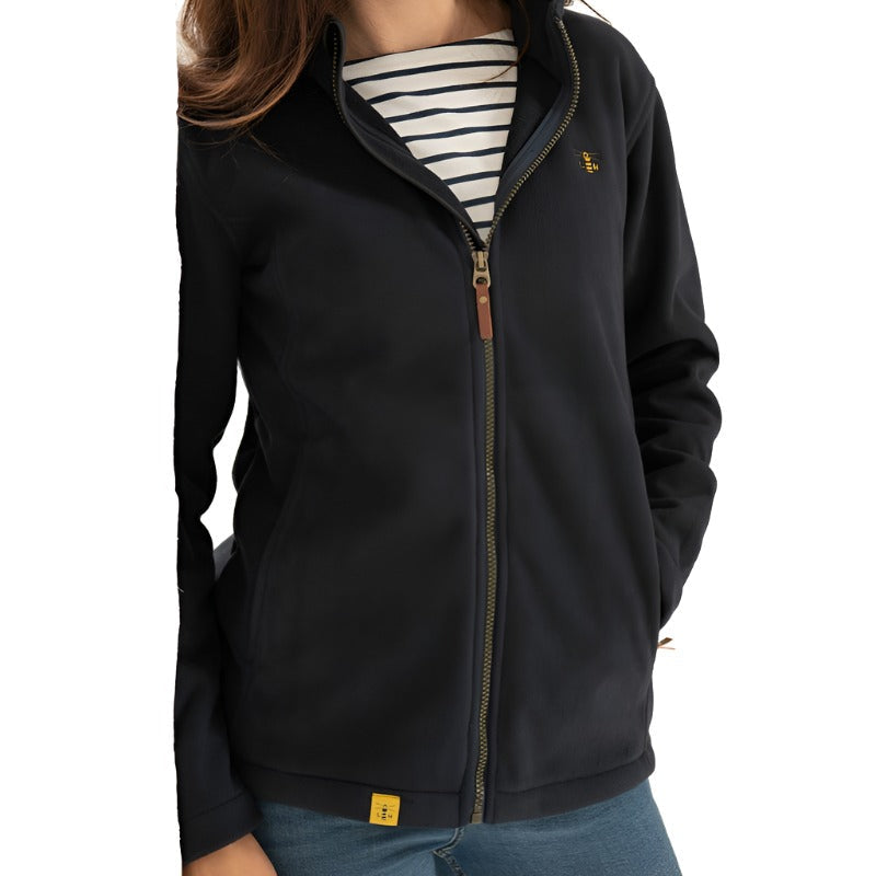 Lighthouse Women's Ashby Waterproof Fleece - Navy-Windproof Jackets-Outback Trading