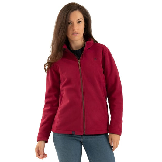 Lighthouse Women's Ashby Waterproof Fleece - Berry-Waterproof Jackets for Women-Outback Trading