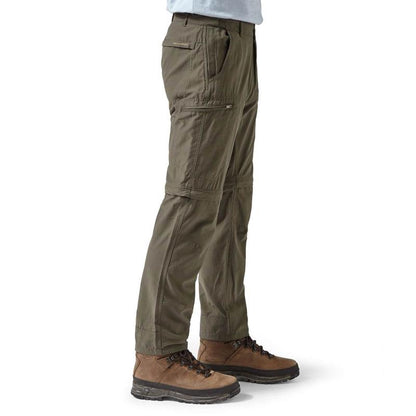 Craghoppers NosiLife Men's Trek Convertible Walking Trousers - Bark-Active Trousers-Outback Trading