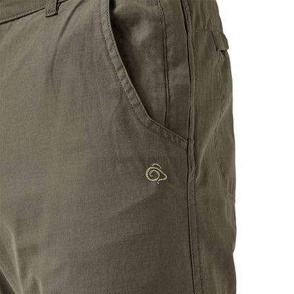 Craghoppers NosiLife Men's Trek Convertible Walking Trousers - Bark-Active Trousers-Outback Trading