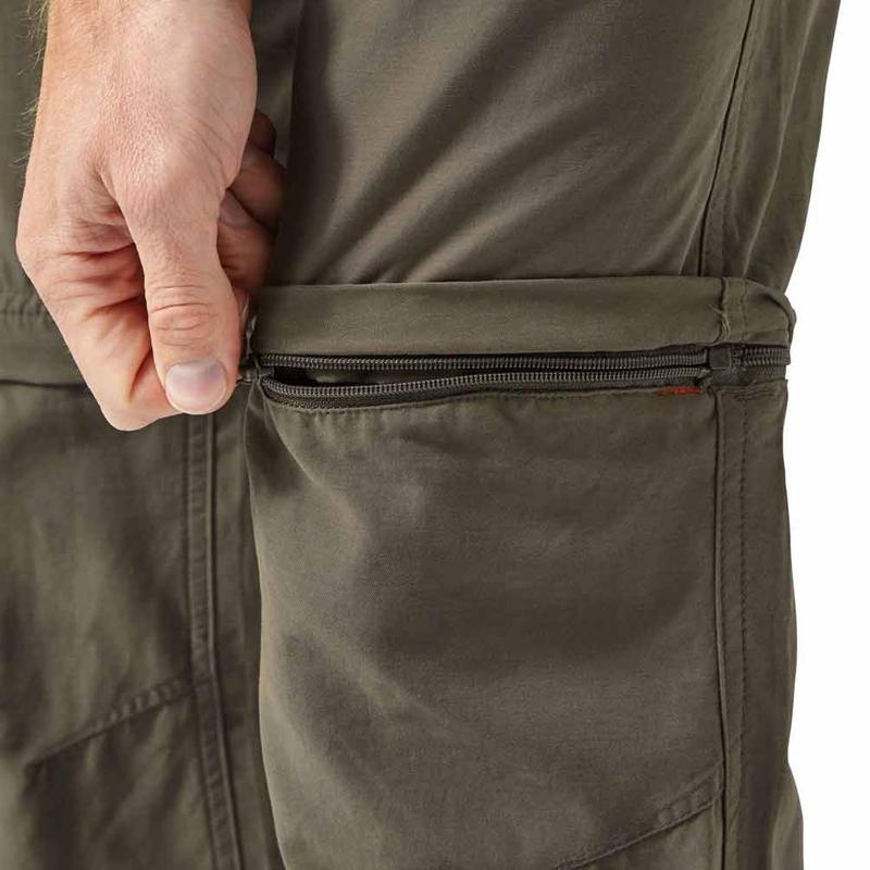 Craghoppers NosiLife Men's Trek Convertible Walking Trousers - Bark-Active Trousers-Outback Trading