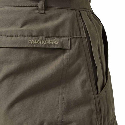 Craghoppers NosiLife Men's Trek Convertible Walking Trousers - Bark-Active Trousers-Outback Trading