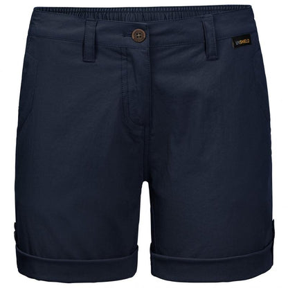 Jack Wolfskin Womens Desert Shorts - Midnight Blue-Shorts-Outback Trading