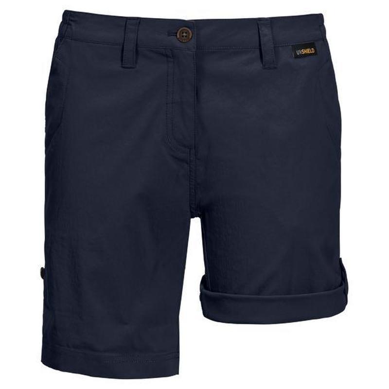 Jack Wolfskin Womens Desert Shorts - Midnight Blue-Shorts-Outback Trading