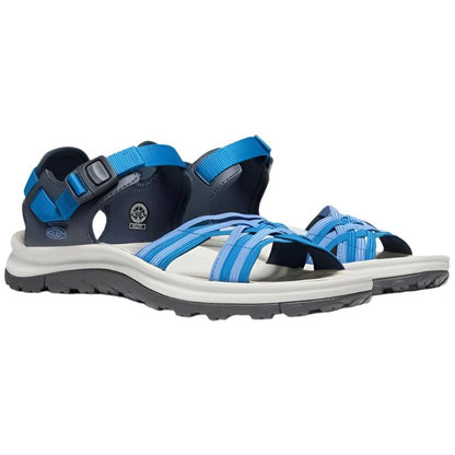 Keen Women's Terradora II Strappy Open Toe Sandal - Navy/Mykonos Blue-Walking Sandals-Outback Trading