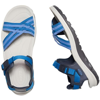 Keen Women's Terradora II Strappy Open Toe Sandal - Navy/Mykonos Blue-Walking Sandals-Outback Trading