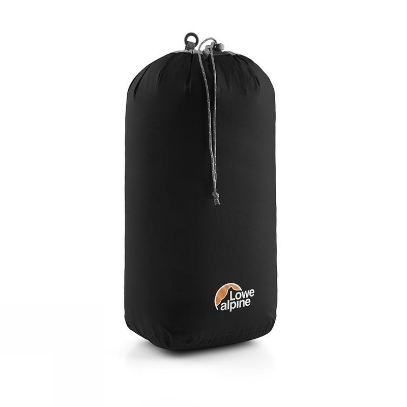 Lowe Alpine Deluxe Ripstop Water-resistant Stuff Sack - Black-Compression/Stuff Sacs-Outback Trading