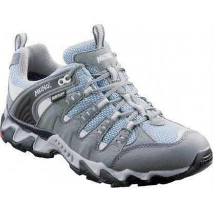 Meindl Respond Lady GTX Women's Approach Shoe - Graphite/Light Sky-Walking Shoes-Outback Trading