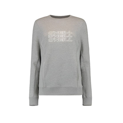 O'Neill Womens Triple Stack Crew Sweatshirt - Silver-Sweatshirt-Outback Trading