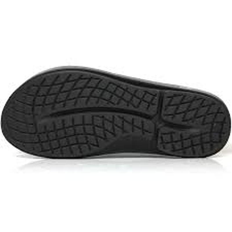 Oofos Original Orthopedic Feet Recovery Flip Flops - Black-Thongs & Flip Flops-Outback Trading