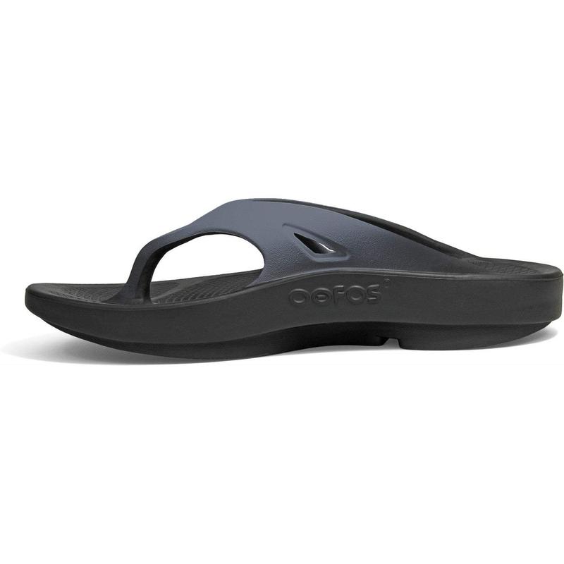 Oofos Original Orthopedic Men's Sport Flip Flops - Graphite-Thongs & Flip Flops-Outback Trading