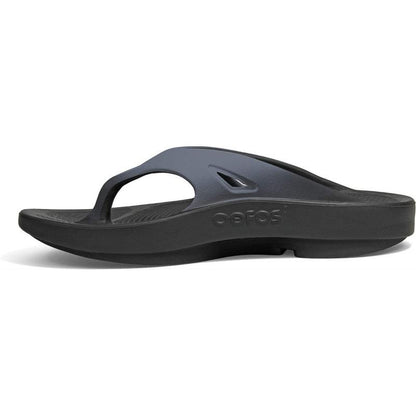 Oofos Original Orthopedic Men's Sport Flip Flops - Graphite-Thongs & Flip Flops-Outback Trading