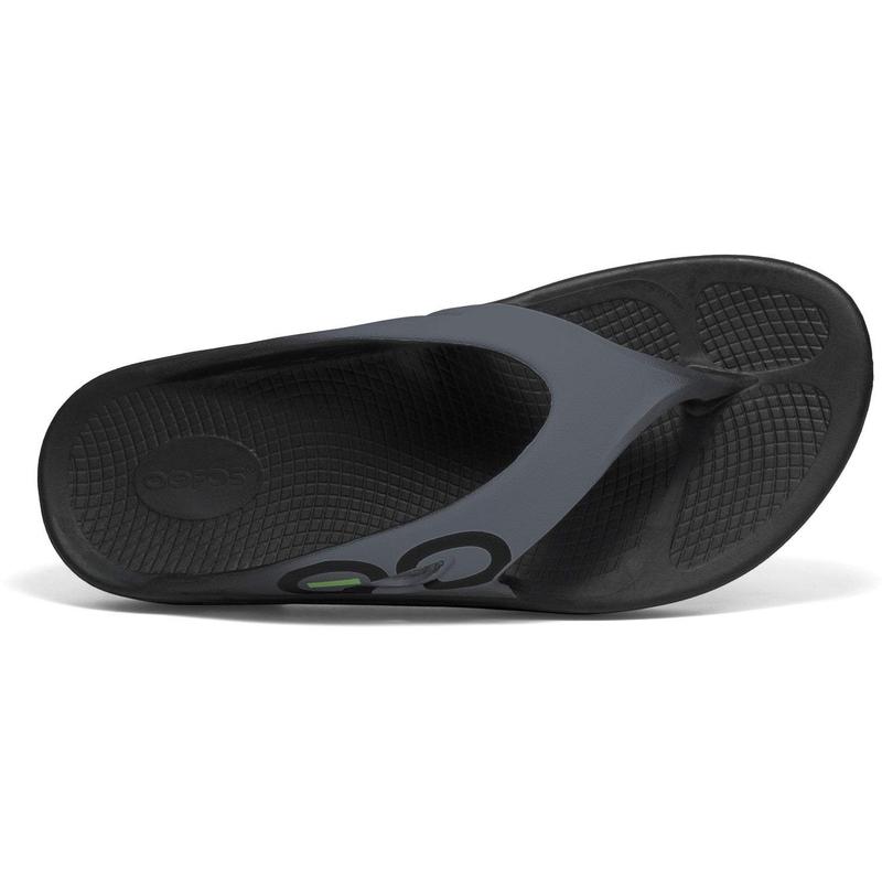 Oofos Original Orthopedic Men's Sport Flip Flops - Graphite-Thongs & Flip Flops-Outback Trading