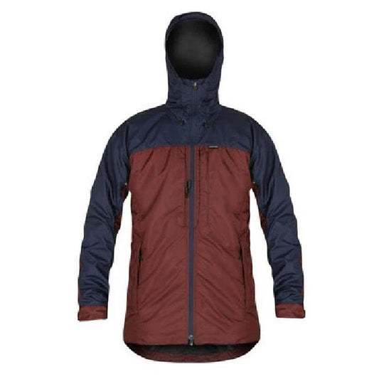 Paramo Men's Alta III Analogy Waterproof Jacket - Wine/Midnight-Waterproof Jackets for Men-Outback Trading