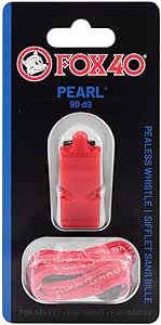 Fox 40 Pearl Official Safety Whistle with Strap