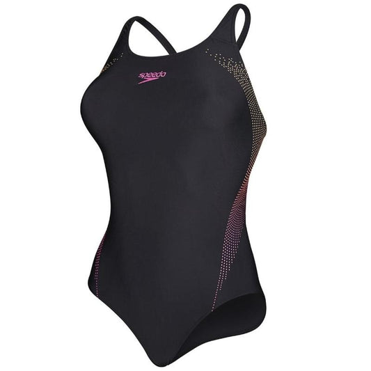 Speedo Placement Powerback Women's Swimming Costume