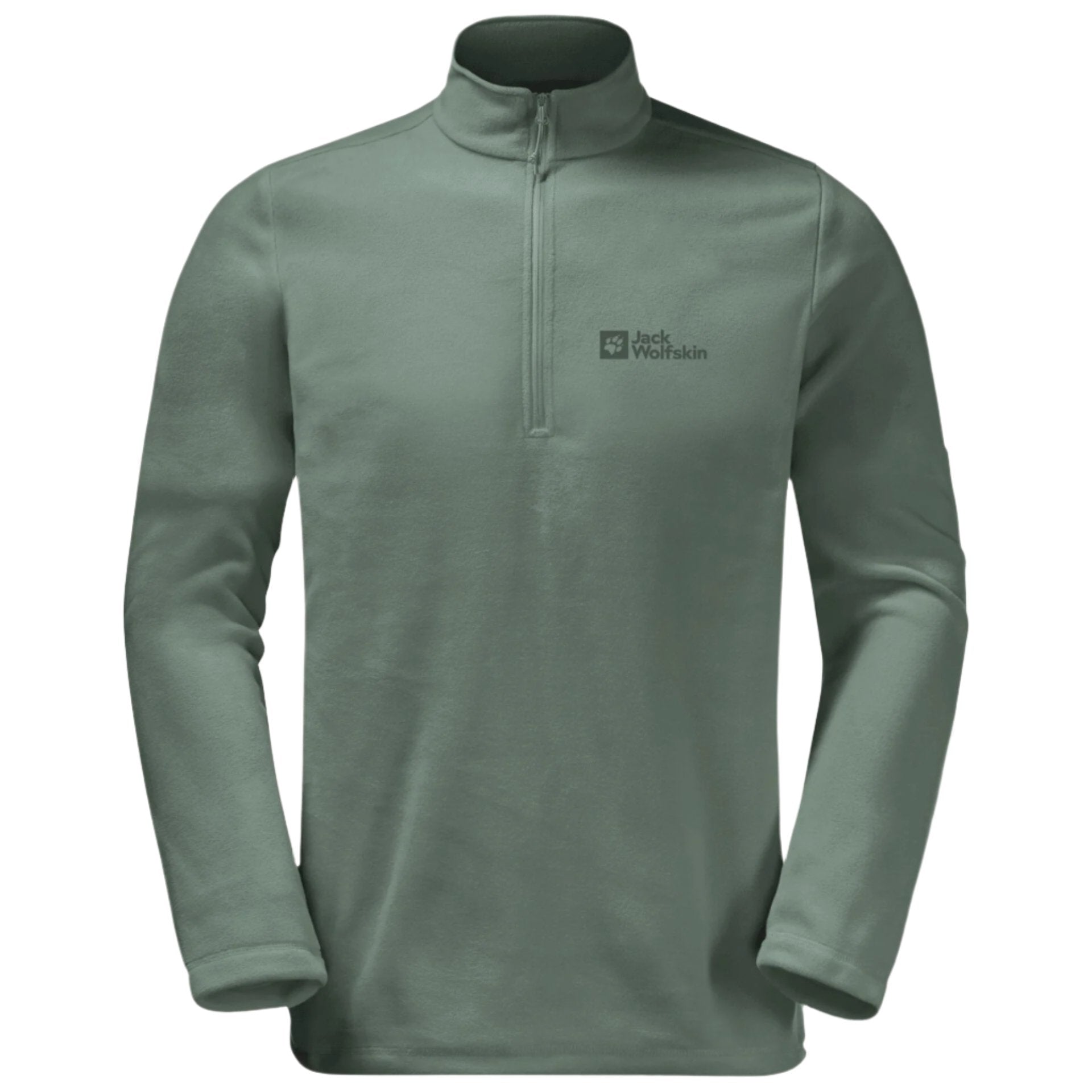 Jack Wolfskin Taunus Men's Half Zip Fleece - Hedge Green.3