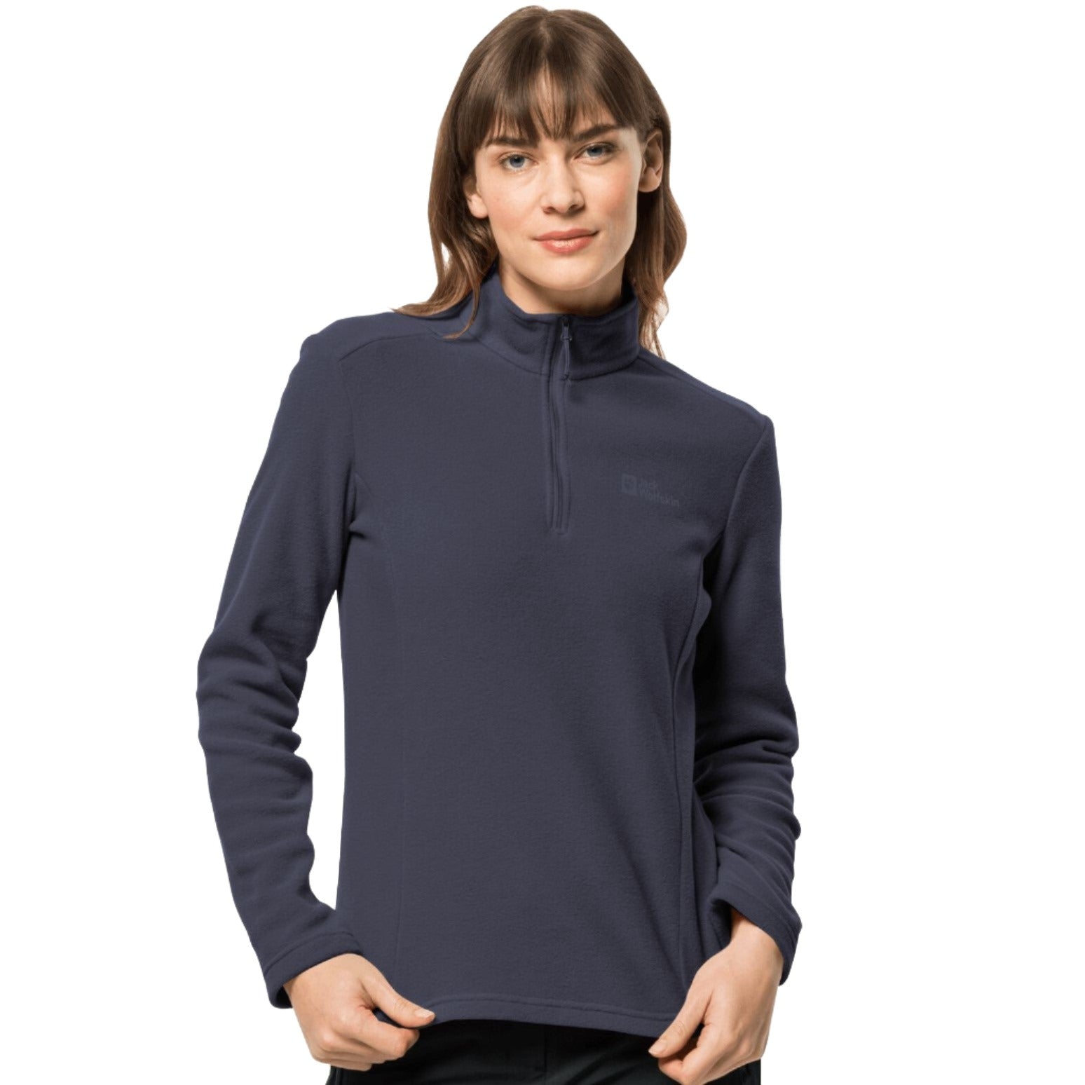 Jack Wolfskin Taunus Women's Half Zip Fleece - Graphite.3