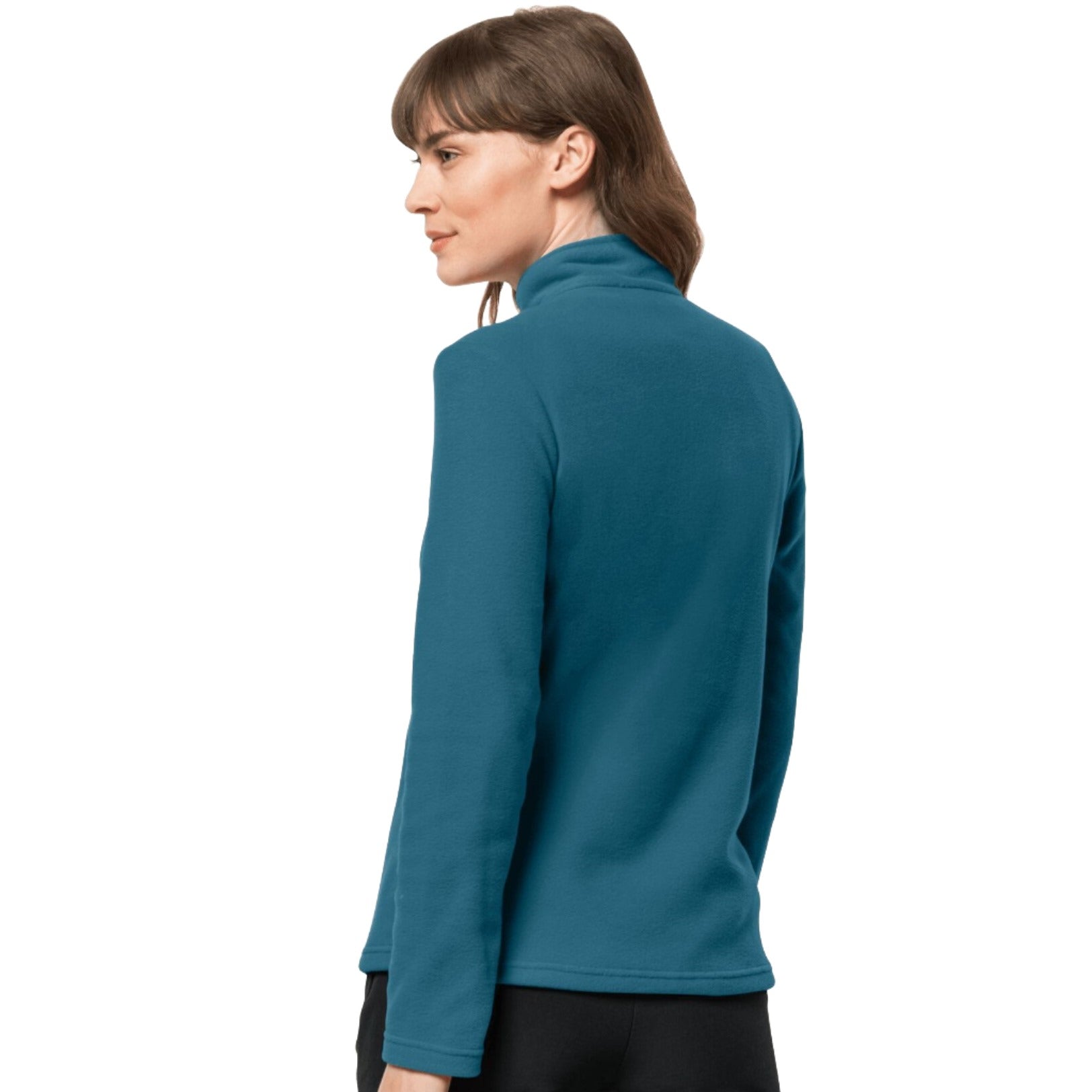 Jack Wolfskin Taunus Women's Half Zip Fleece - Blue Coral.2